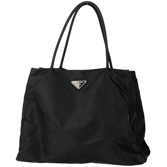 Prada handbag tote bag nylon black - Picture 1 of 6